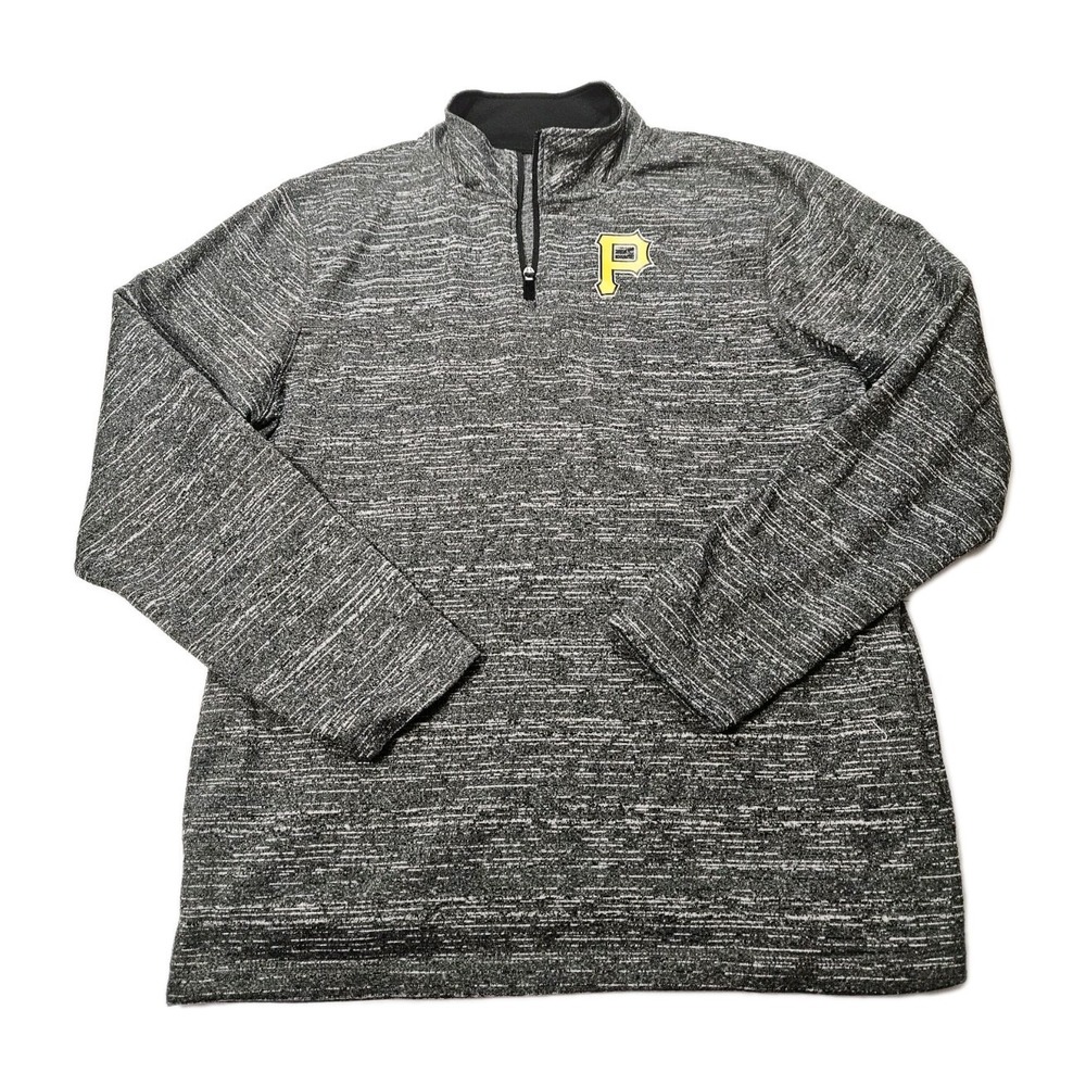 G-III Sports Pittsburgh Pirates Men's Fast Pace Half Zip Jacket Size Large